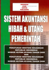 Image of Sistem akuntansi hibah dan utang pemerintah